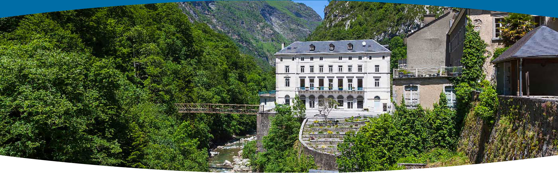 L’établissement thermal des Eaux-Chaudes à Laruns